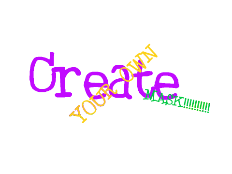 Make Your Own Mardi Gras Mask! :D