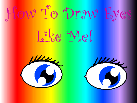 How To Draw Eyes Like Me