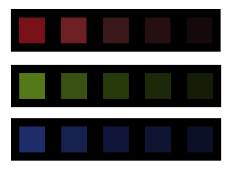Color Pack 1: Shades RGB