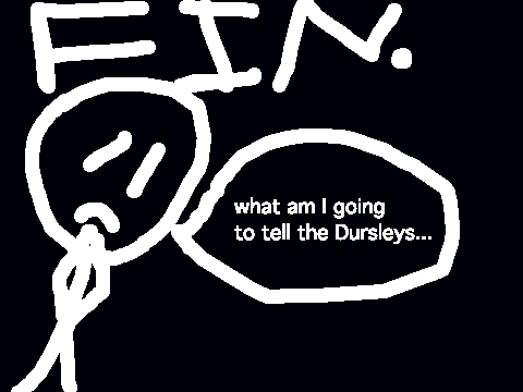 Harry Potter stickfig short - Dudley Explodes.
