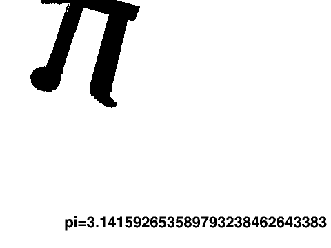 Song From  π! (with the π turning)