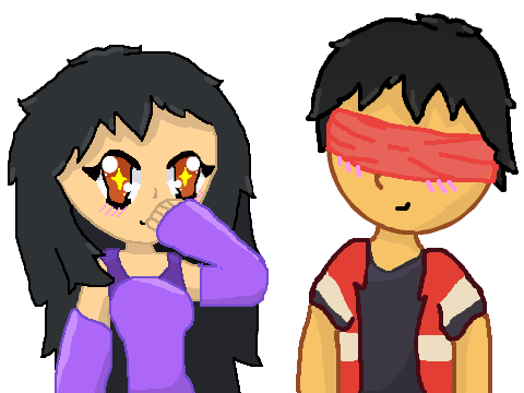 Aaron and Aphmau Art 