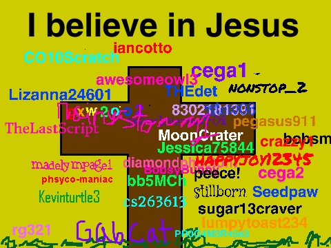 Sign Your Username If You Believe In Jesus  remix remix remix