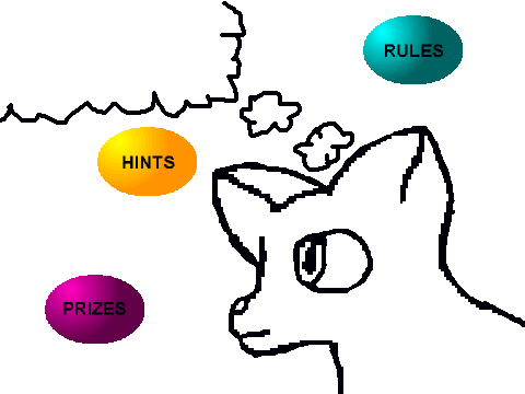 thinking fox coloring contest