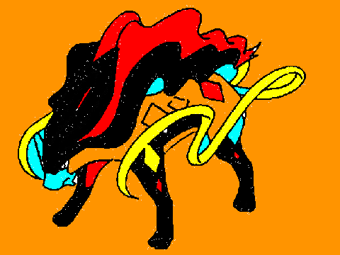 Suicune coloring contest ends 3/29/14 remix