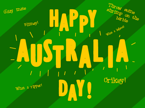 ♡ Happy Australia Day! ♡