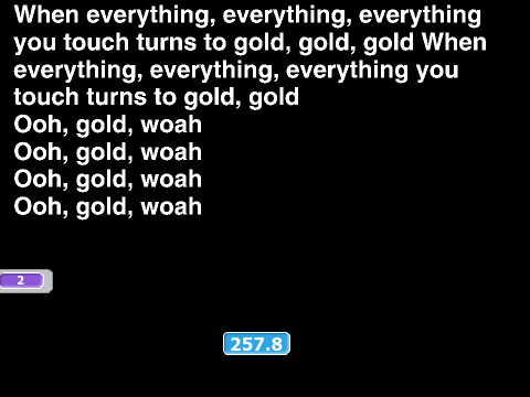 Gold lyrics! (Imagine Dragons)