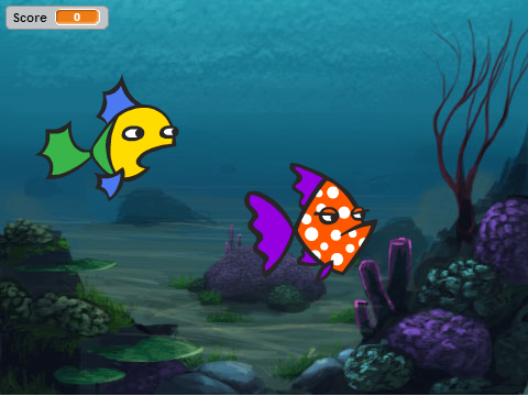 Spot the fish!