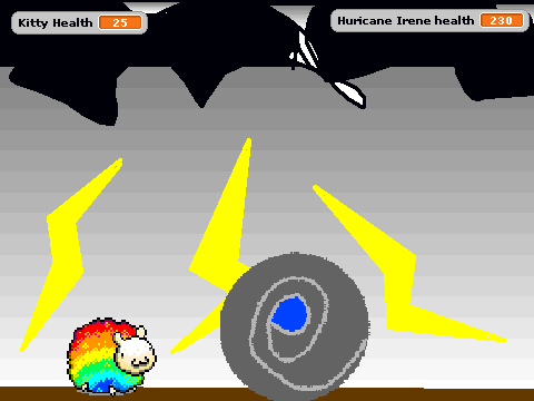 Rainbow Sheep Vs Irene EPILEPSY WARNING