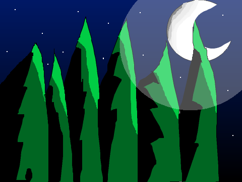 Eerie/Nostalgic 8-bit background
