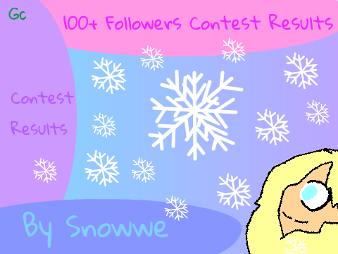 100+ Followers Contest Results