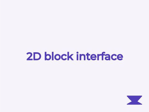 2D block interface