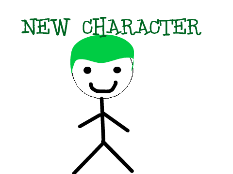 NEW CHARACTER IS ''GREEN'' !! :)