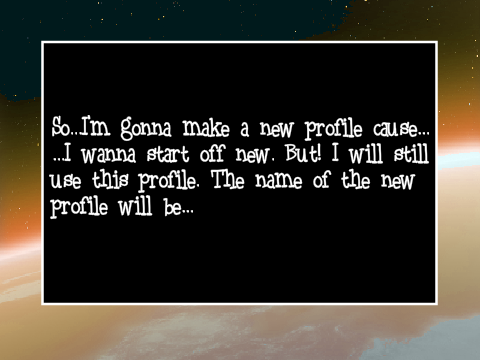 New Profile Soon!!!