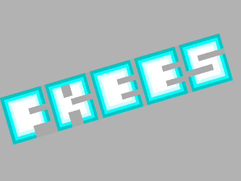 glowing text experiment