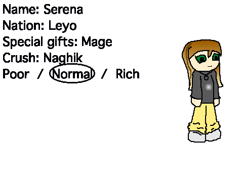 Serena for TNC rpg