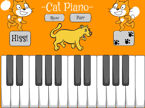 The Incredible Cat Piano