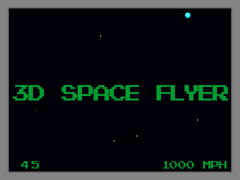 3D Space Flyer