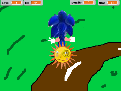 Sonic among nettles