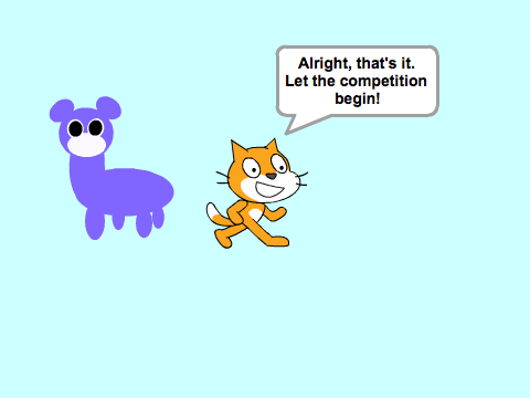 Coaching for Art Contest Scratch Edition