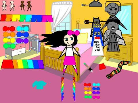 Dress up game (with doctor who stuff) remix