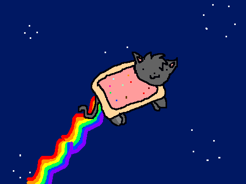 Take mai forever nyan cat challenge!