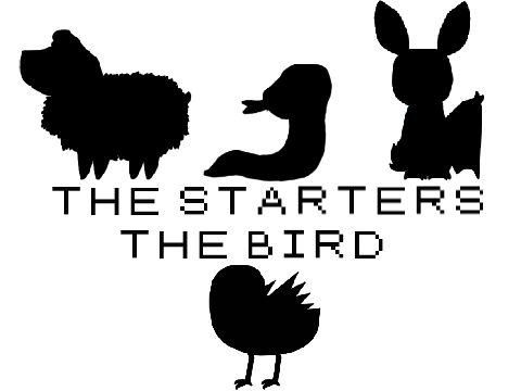 New Pokemon Starters and Regional Bird!