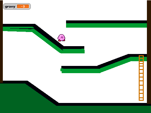 kirbys mini platformer