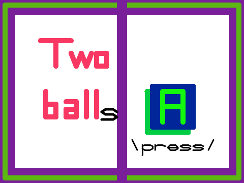 Two balls   (100%pen)