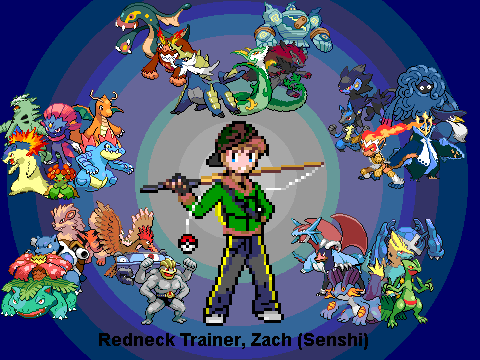 My pokemon manga/game character