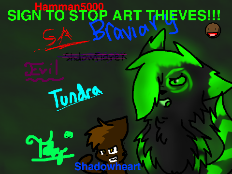 Sign To Stop Art Thieves!!! remix remix remix remix remix remix