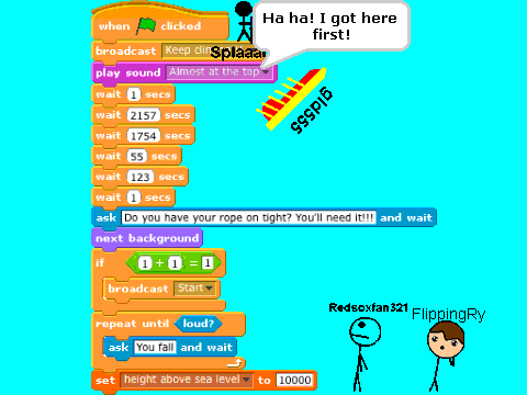Add Your Self Climbing the Script