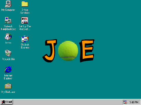 Windows 95 Active Desktop Simluator