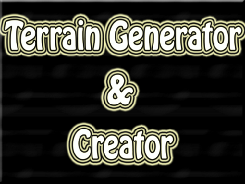 Terrain Generator & Creator