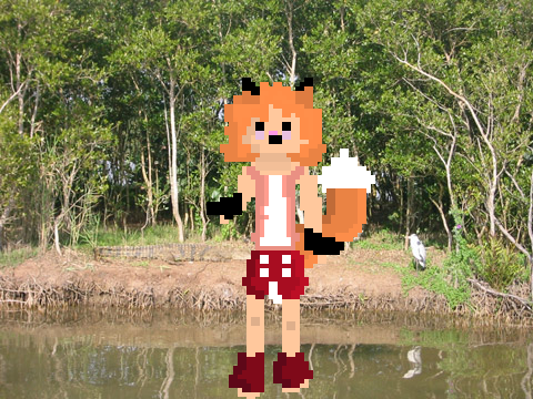 Pixel Art Sam for @Misty_the_fox 
