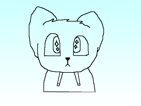 CAT IN SWEATSHIRT CC