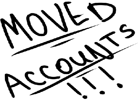 so I've moved accounts (why??)