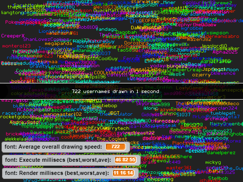 Text Engine Speed