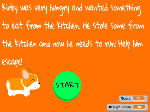 Kirby The Corgi's Kitchen Run!