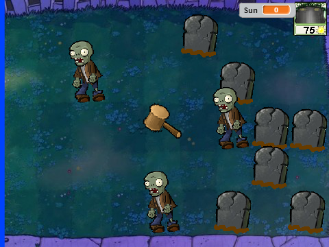 Plants vs. Zombies Whack-A-Zombie