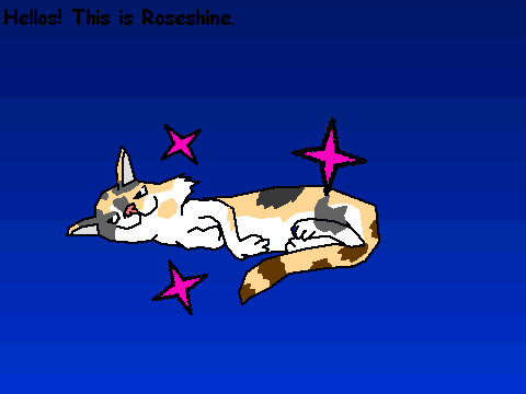 CALLING ALL WARRIOR FANS! eggy's entry - Roseshine