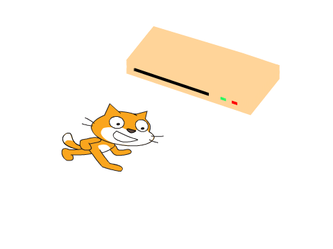 Scratch cat disc