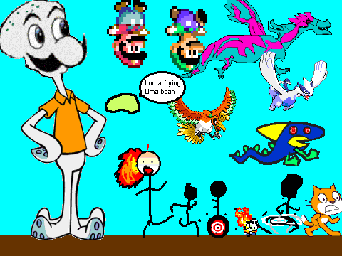 Add yourself being chased by Sqeegee[1][1]