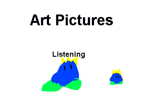 Kirby Listening Artwork