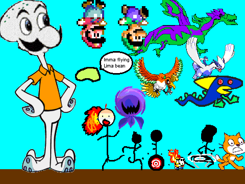 Add yourself being chased by Sqeegee