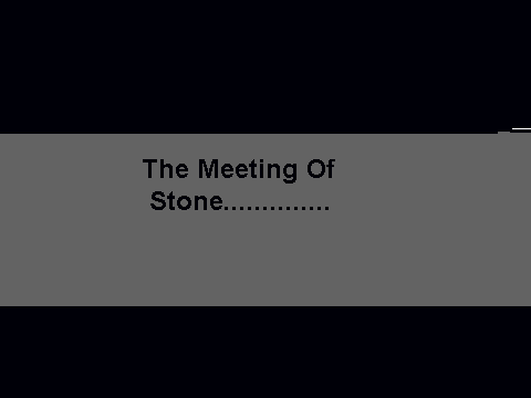 The Meeting Of A New Kirby Character, Stone