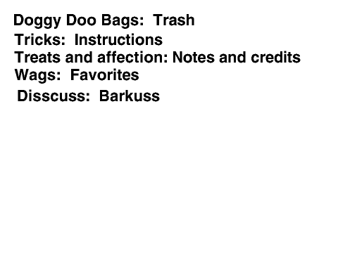 Woof As a Language