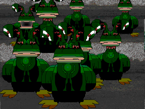 Evil Alien Ducks From Space