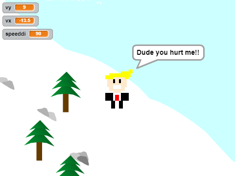 snowboard trump