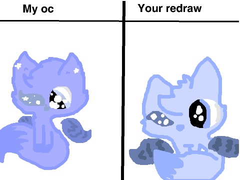 Redraw my oc in YOUR style! remix